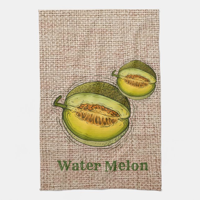 Agua melón Cocina Toalla (Vertical)
