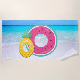 Agua Melón Piña Toalla De Playa