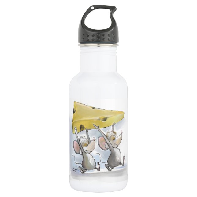 Agua Mic & Mac Trayendo La Botella De La Libertad De Qu (Anverso)