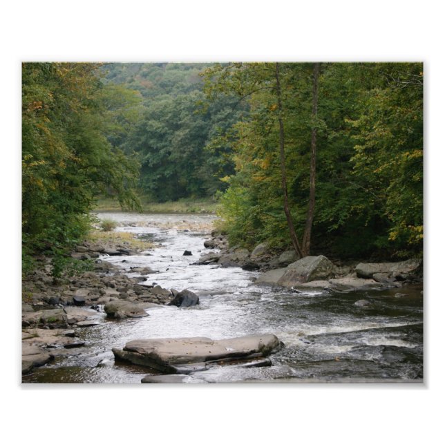 Agua natural Impresión fotográfica 10 x 8 (Frente)