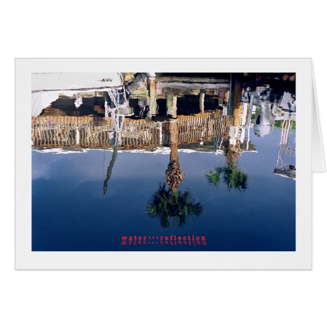 agua...reflexión (Anverso (Horizontal))