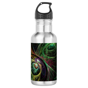 Agua Resumen de ojos a ojos Botella de arte