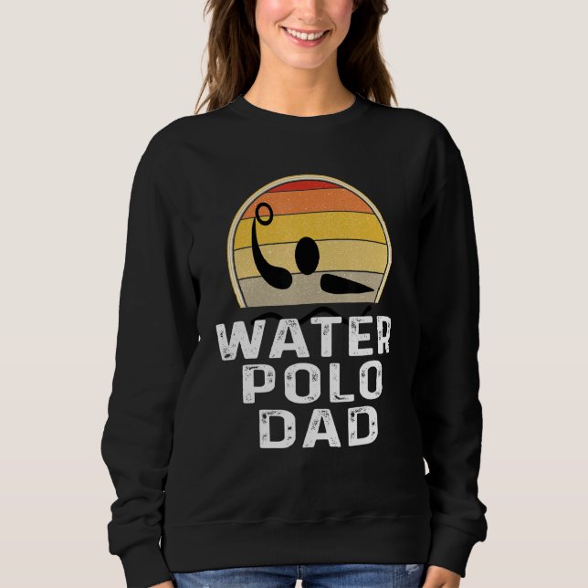 Agua Retro Polo Padre Nadador Nadar Sunse (Anverso)