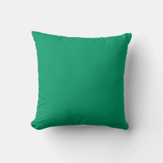 agua turquesa sólida verde azulada almohada verde