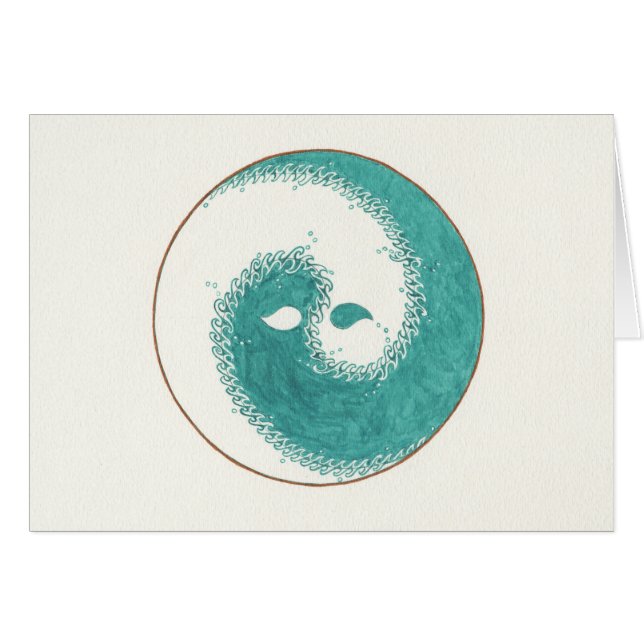 Agua Yin Yang (Anverso (Horizontal))