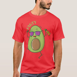 Aguacate en la camiseta del partido