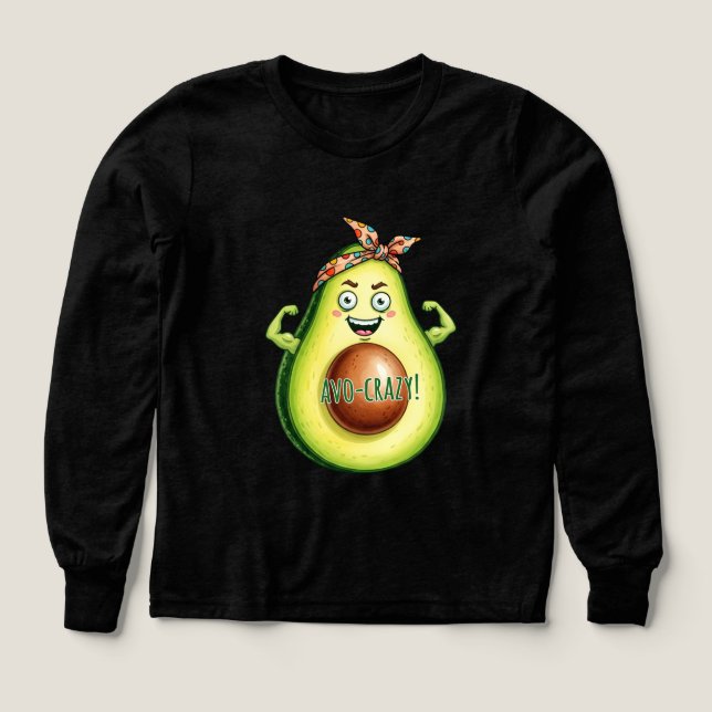 Aguacate Gym Buff por Natasha Us (Diseño frontal)
