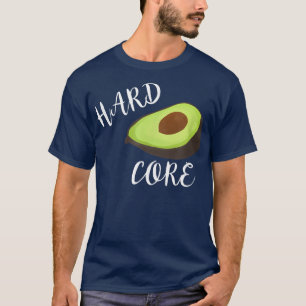 Aguacate Hardcore Camiseta graciosa