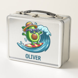 Aguacate Surfista Adorable Golpea las Olas Persona