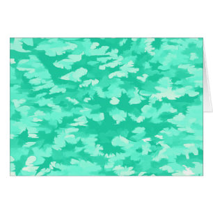 Aguamarina abstracta del arte pop del follaje