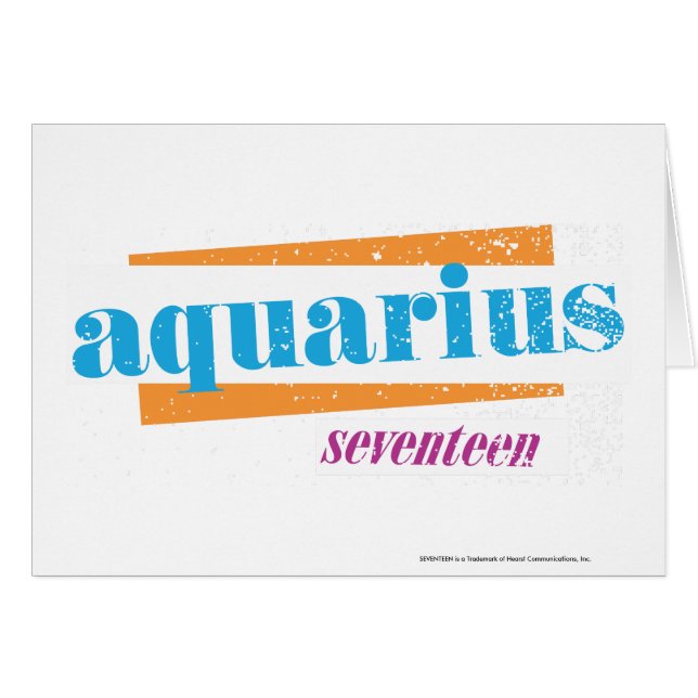 Aguamarina del acuario (Anverso (Horizontal))