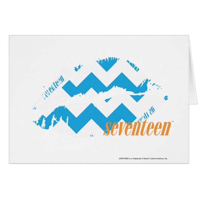 Aguamarina del zigzag (Anverso (Horizontal))