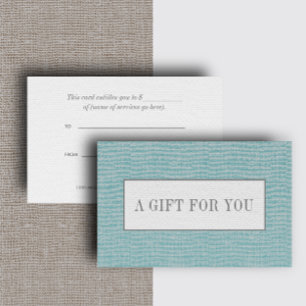 Aguamarina   Moda de aspecto de lino elegante