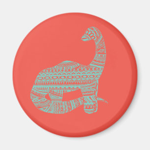 Aguamarina y imán de Dino del melón