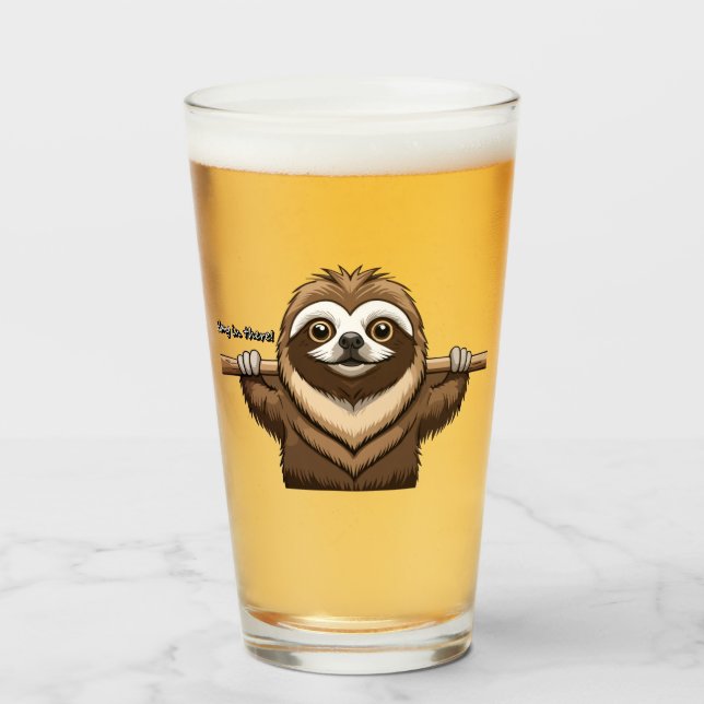 "Aguanta": Palabras Motivadoras de Sloth (Anverso (lleno))