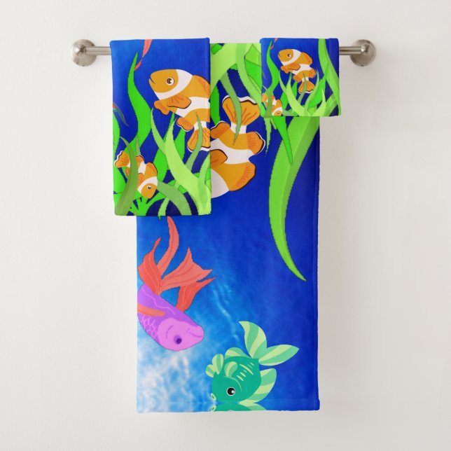 Aguas azules Peces tropicales oceánicos (In situ)