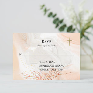 Aguas cristianas ortodoxas de bautismo ligero RSVP