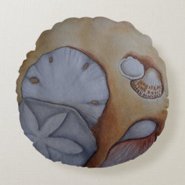 Aguas marinas en el Cojín decorativo acuático de l