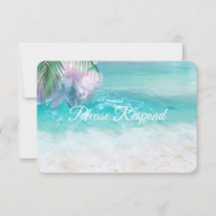 AGUAS OCÉANICAS BRILLANTES RSVP Boda