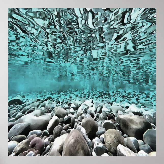 Aguas poco profundas Arte Ageo Artístico (Frente)