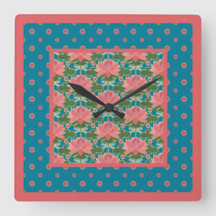 Aguas rosadas Lilis Dragonflies Pendant reloj de p