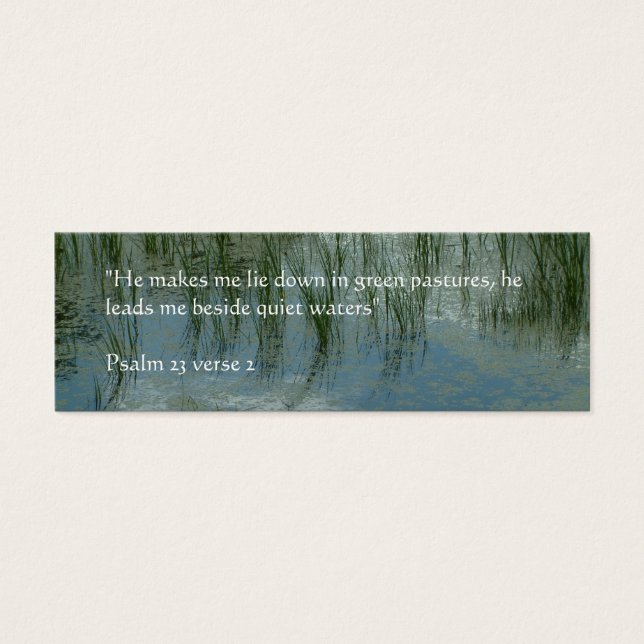 Aguas tranquilas | (Frente)