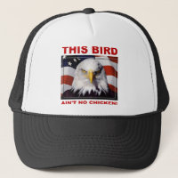 Águila Americana No es una gorra de camionero de p