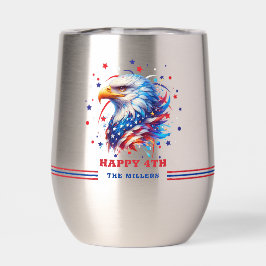 Águila Bandera Patriótica Americana