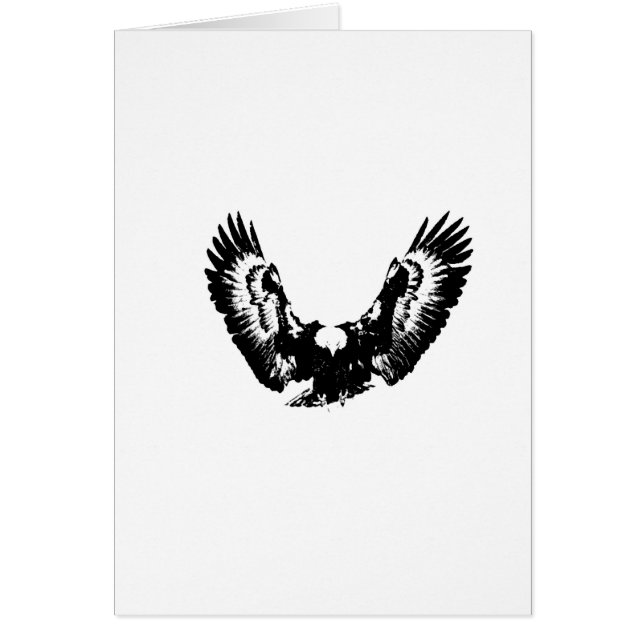 Águila blanca y negra (Frente)