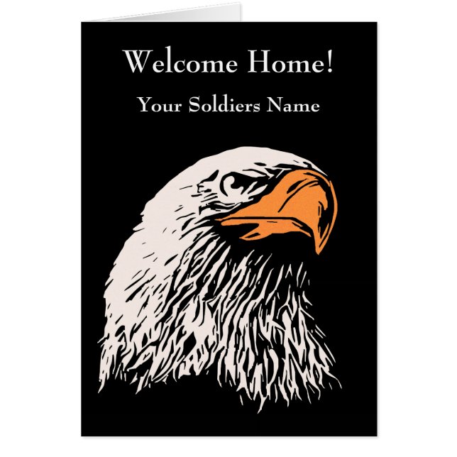 Águila calva patriótica (Frente)