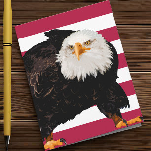 Águila calva patriótica Bandera estadounidense org