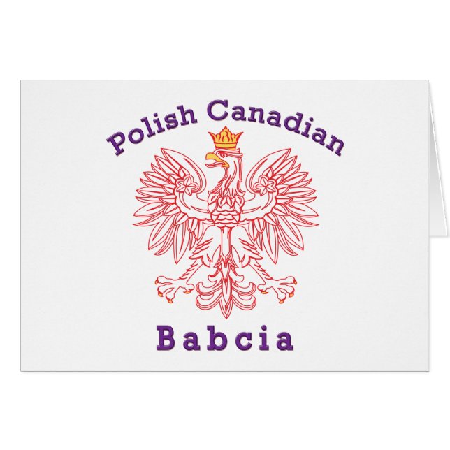 Águila canadiense polaca Babcia (Anverso (Horizontal))