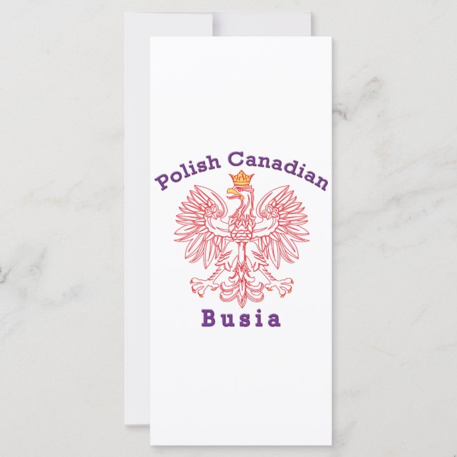 Águila canadiense polaca Busia (Anverso)