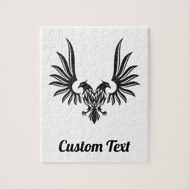 Águila con dos caras rompecabezas (Vertical)