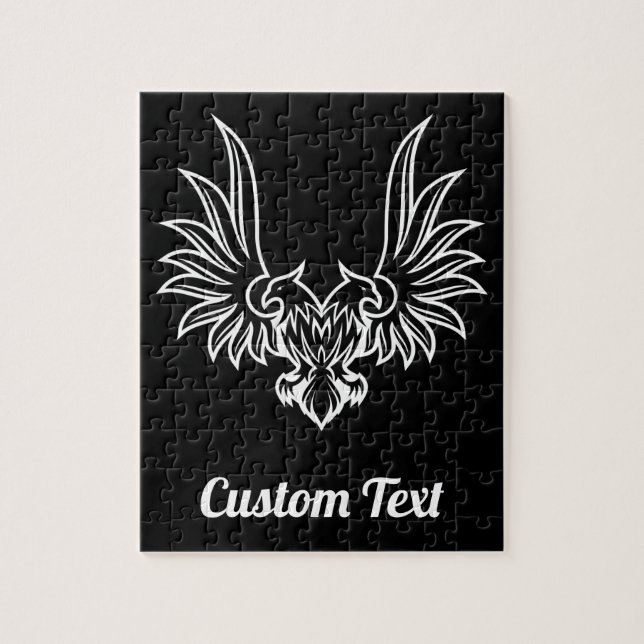 Águila con dos caras rompecabezas (Vertical)