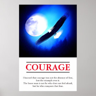 Águila Coraje Motivador Arte Pop Inspirador