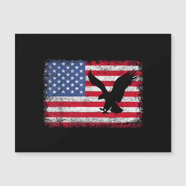 Águila de la bandera estadounidense EE. UU. (Anverso)