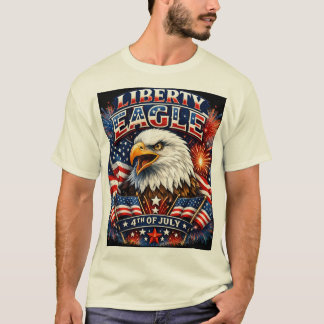 Águila de la Libertad - Camiseta Patriótica Audaz