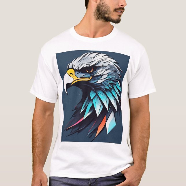 Águila impresa de la camiseta (Anverso)