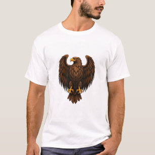 "Águila majestuosa: Camiseta audaz y poderosa"