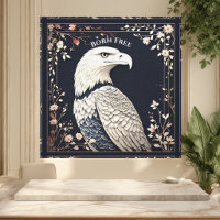 Águila Patriótica de Marfil Suave | Arte del Patri