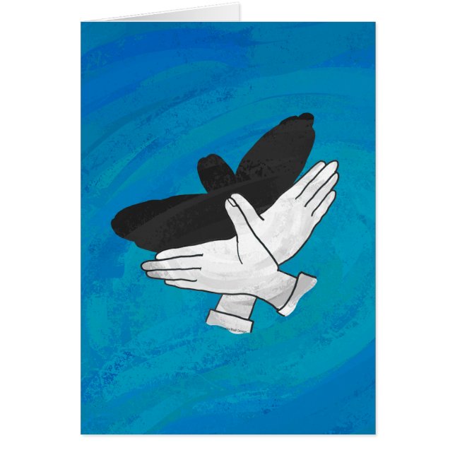 Águila Sombra Sobre El Azul (Frente)