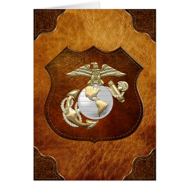 Águila USMC, Globe & Anchor (EGA) [3D] (Frente)