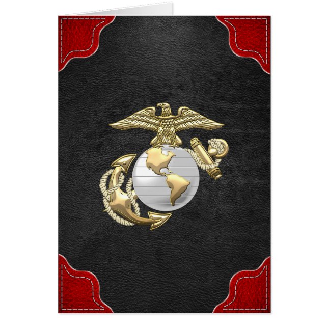 Águila USMC, Globe & Anchor (EGA) [3D] (Frente)