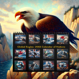 Águilas mundiales: Calendario de las Naciones 2025