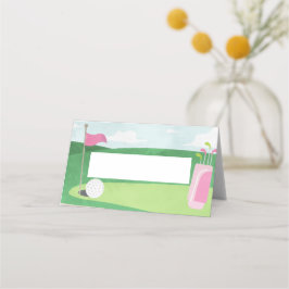 Agujero en tarjetas de cumpleaños, Chica Golf