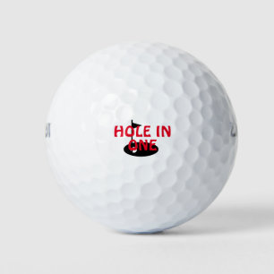 Agujero en una bola de golf