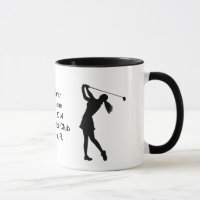 Agujero-en-Uno personalizable de la taza de la