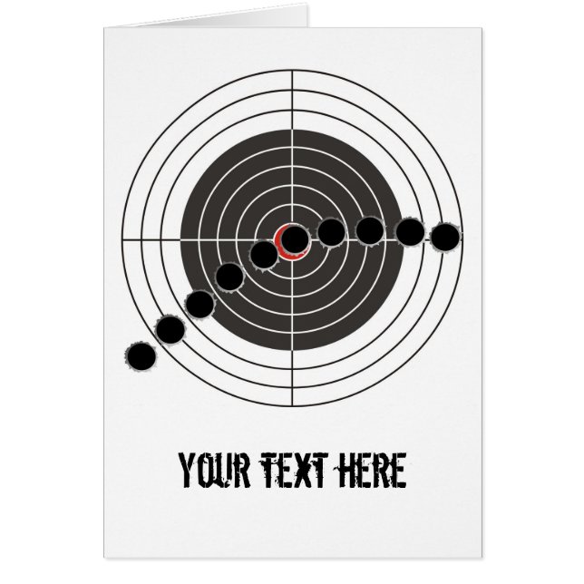 Agujeros de bala de la ametralladora sobre blanco (Frente)