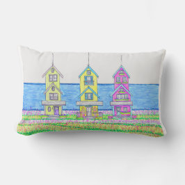 Agujeros de playa 2 almohadas lumbares